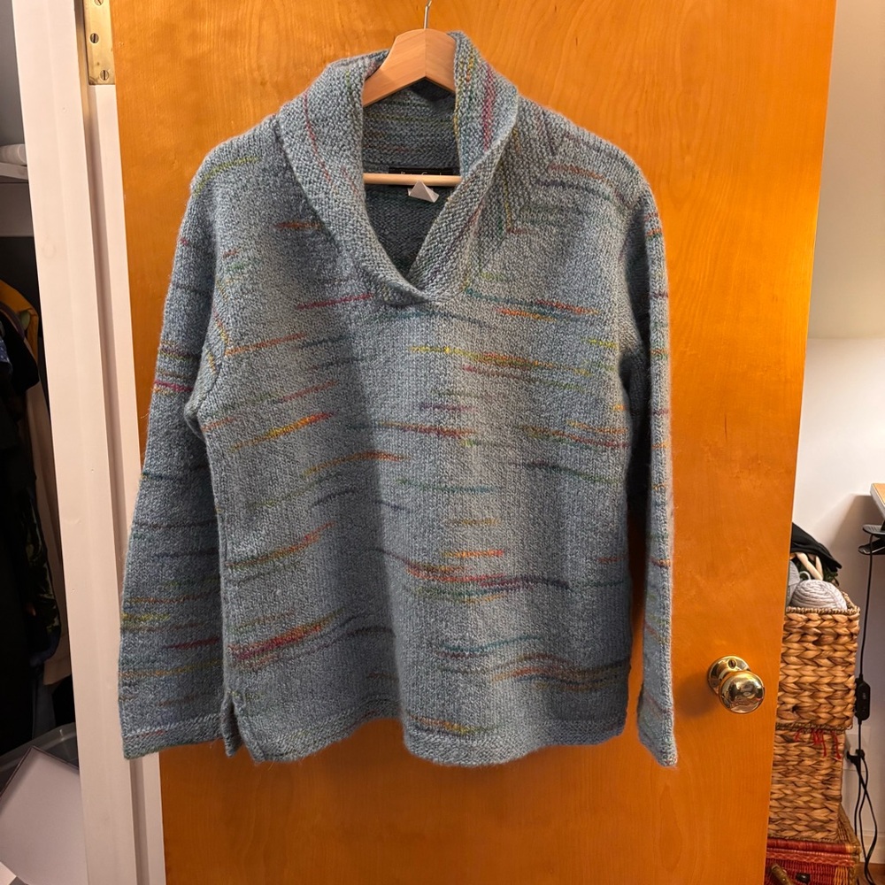 Peter carol knitwear classics mohair blend sweater